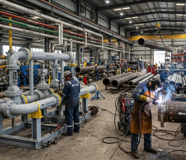 Montagem de Tubulações Industriais